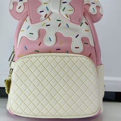 Disney Minnie Mouse Strawberry Sundae Mini Backpack 