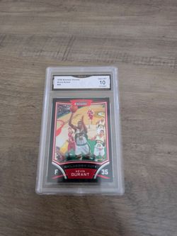 2008-09 Bowman Chrome Kevin Durant #69 GMA 10