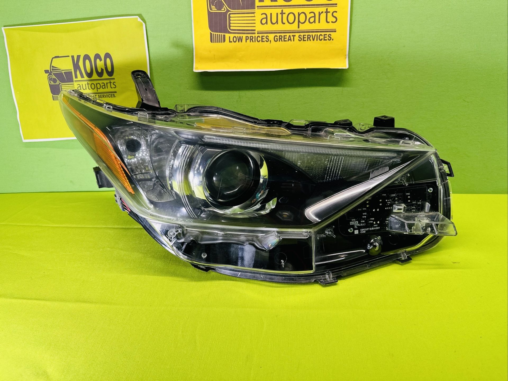 2016 2017 2018 TOYOTA SCION IM HALOGEN W/LED ACCENT HEADLIGHT RIGHT ...