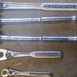 5 Ratchets Craftsman 