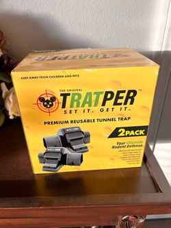 Tratper Premium Reusable Tunnel Trap ( 2 Pack).
