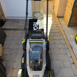 Lawn Mower ( Battery And Charger Included ) 