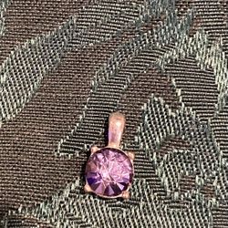 Purple Stone Pendant 