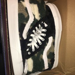 Camo Vans Size 8.5 Men