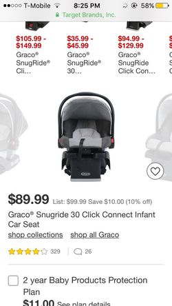 New classic Connect car seat