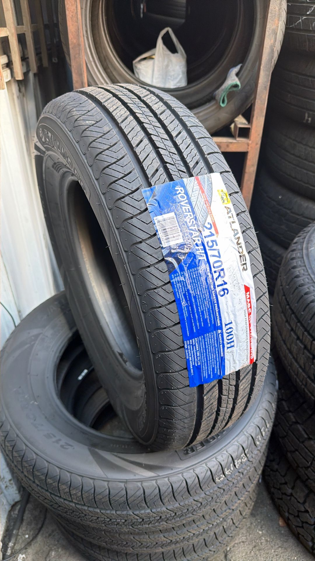 215/70/16 Atlander HT Tires
