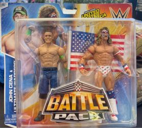WWE Battle Pack John Cena & Ultimate Warrior Figures