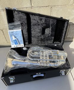 Yamaha Ybh 301m Silver Baritone