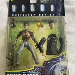 1998 Virus Collectors Series Captain Everton Action Figure