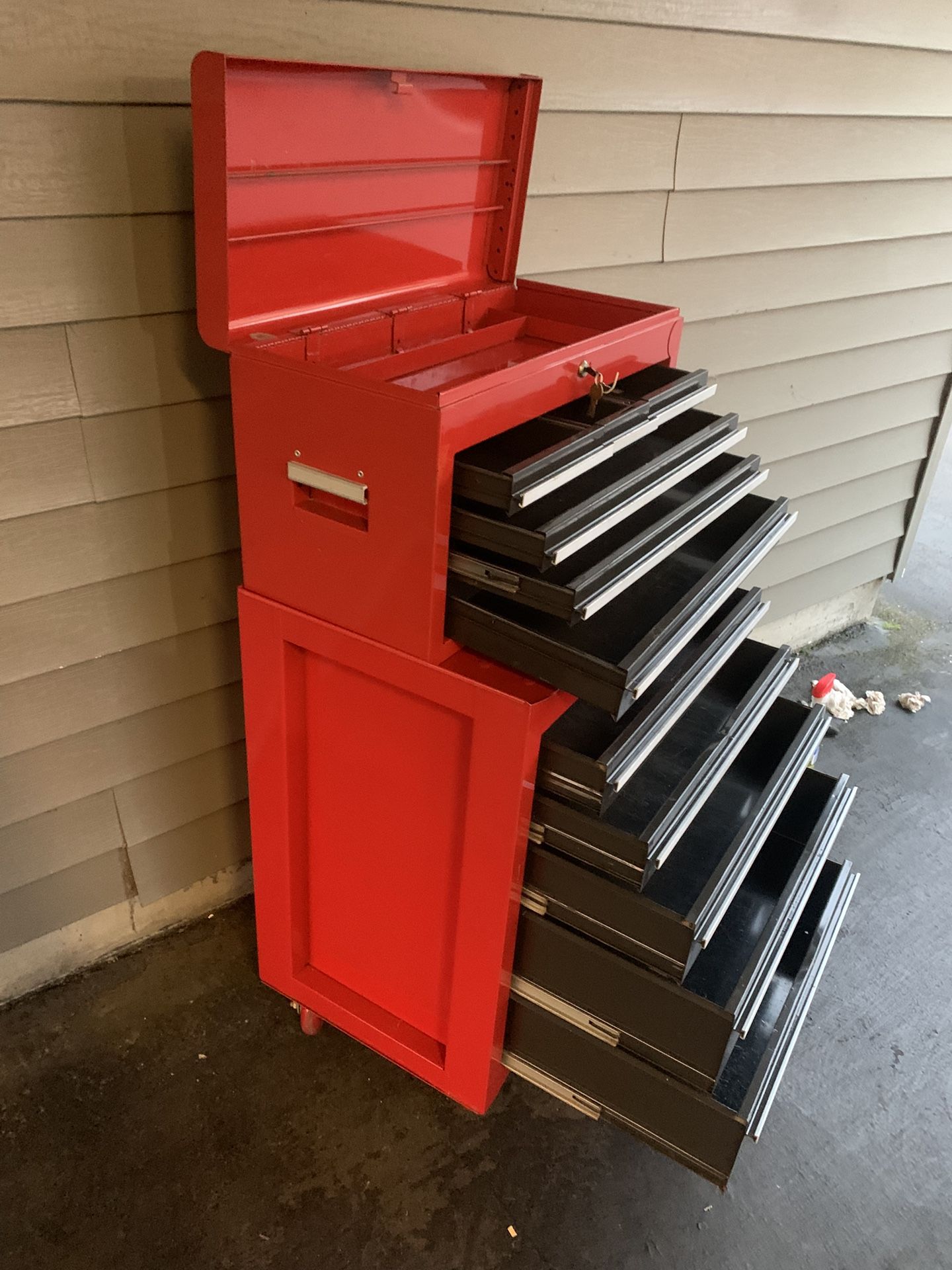 Vintage Craftsman Rolling Tool Box