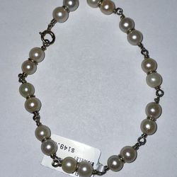 6” 14KYG Pearl Bracelet 
