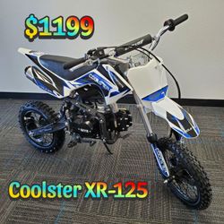 Dirt Bike for Sale in Sacramento! 125cc Manual or Semi-Auto Option – Mid-Size, Great Value & Fully Assembled Today!