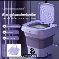 Compact Foldable Washing Machine 
