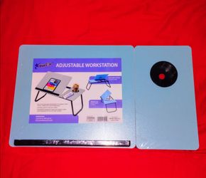 NEW portable adjustable workstation for laptop, phone & tablet