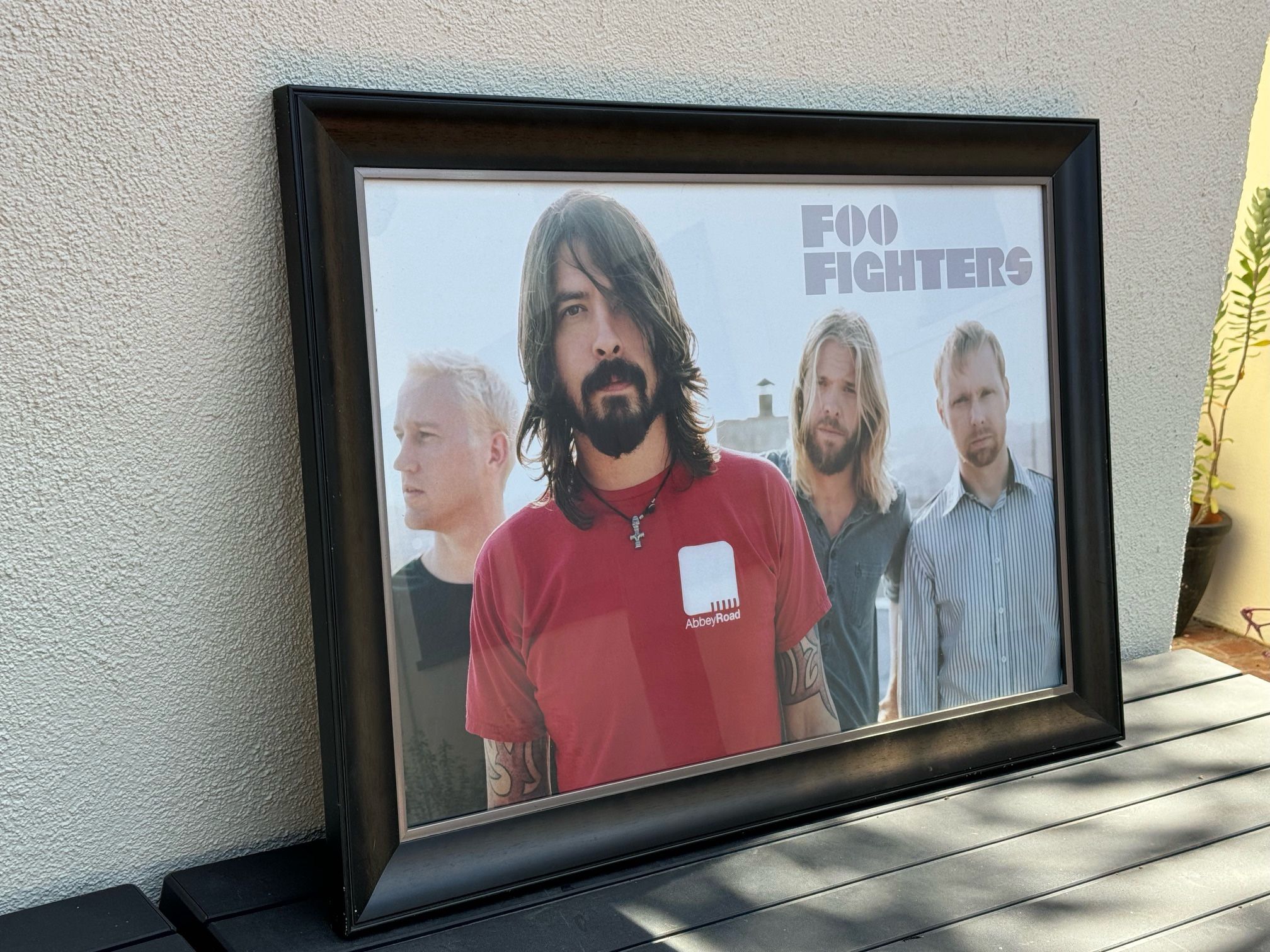 Foo Fighters Band Photo Framed Poster