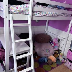 Twin Loft Bed With Desk