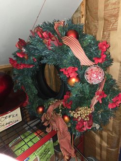 Giant Holiday Wreath.... $70obo
