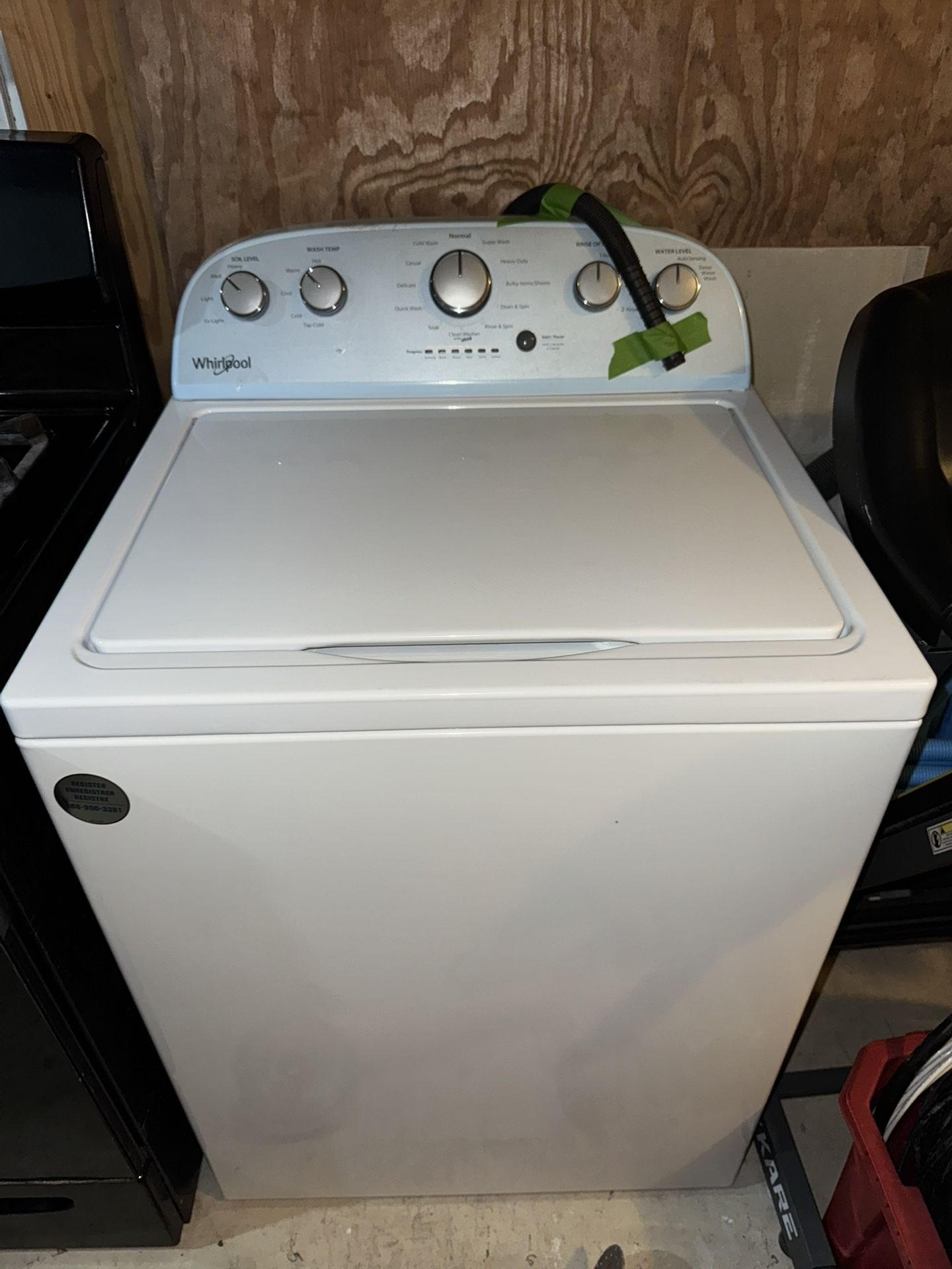 Whirlpool 3.5 Cu. Ft. Washer Machine 