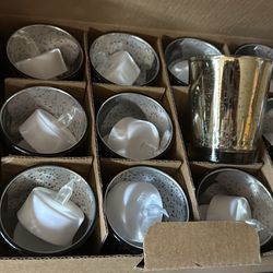 18ct gold Tea, Light Candles