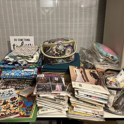 Fabric And Sewing Items  Make Offer Not $1.00 Read Description