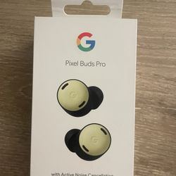 Brand New “Lemongrass”  Lime Green Google Pixel Buds Pro Wireless Headphones