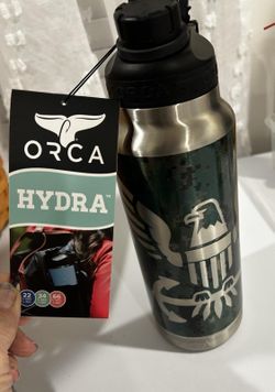 ORCA Hydra 34 oz US NAVY CAMO Insulated Stainless Steel Water Bottle - new-with-box