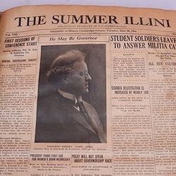 University Of Illinois Campus Newspaper June-August 1916