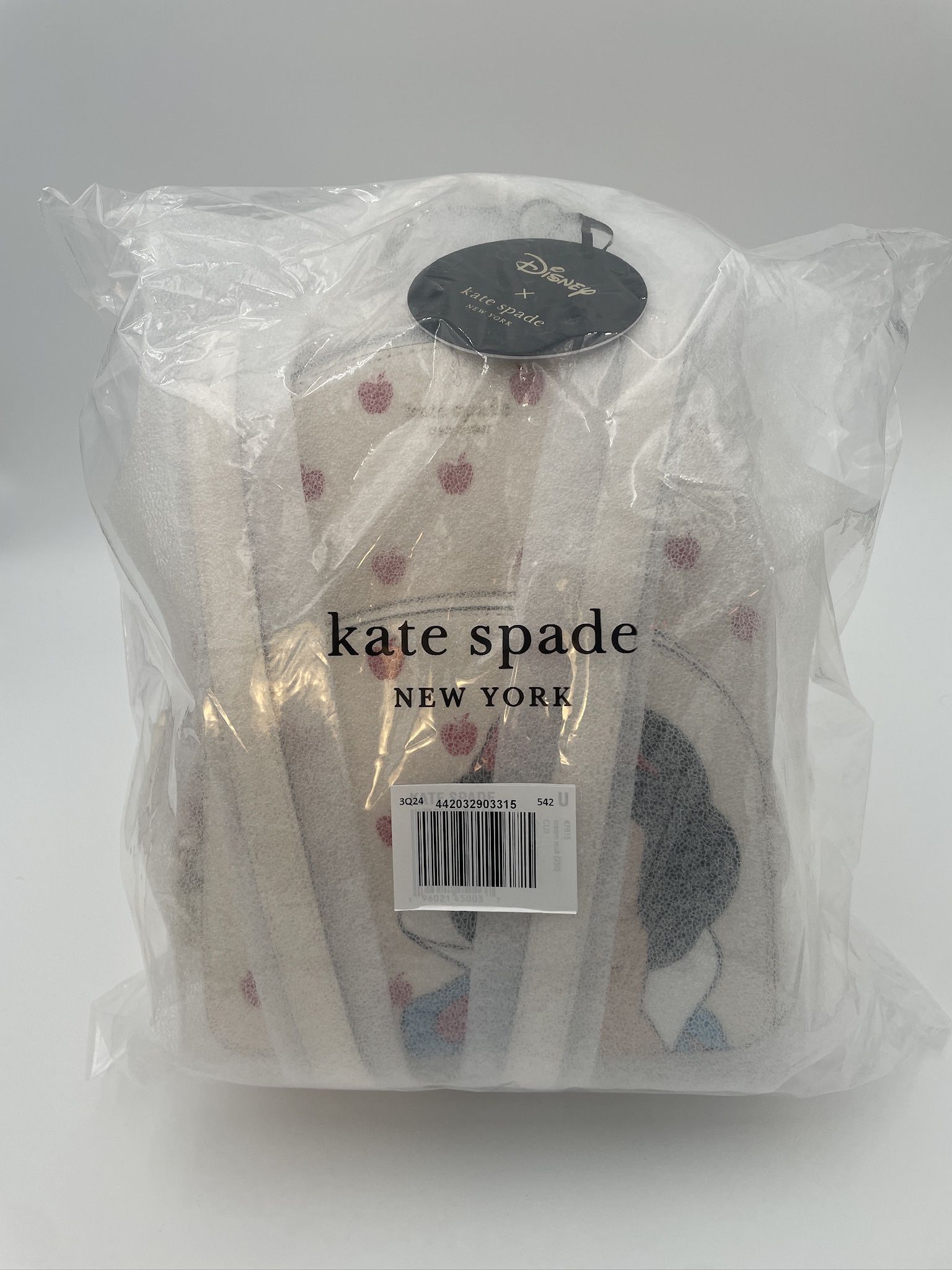 NWT-Sealed in Bag - Disney x Kate Spade Snow White Small Backpack – Cream Multicolor