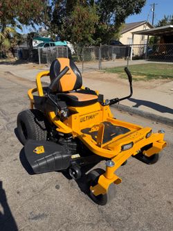 Cub Cadet
Ultima ZT1 50 in. Fabricated Deck 23HP V-Twin Kawasaki FR Series Engine Dual Hydro Drive Gas Zero Turn Riding Lawn Mower