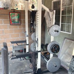 fitness gear squat rack