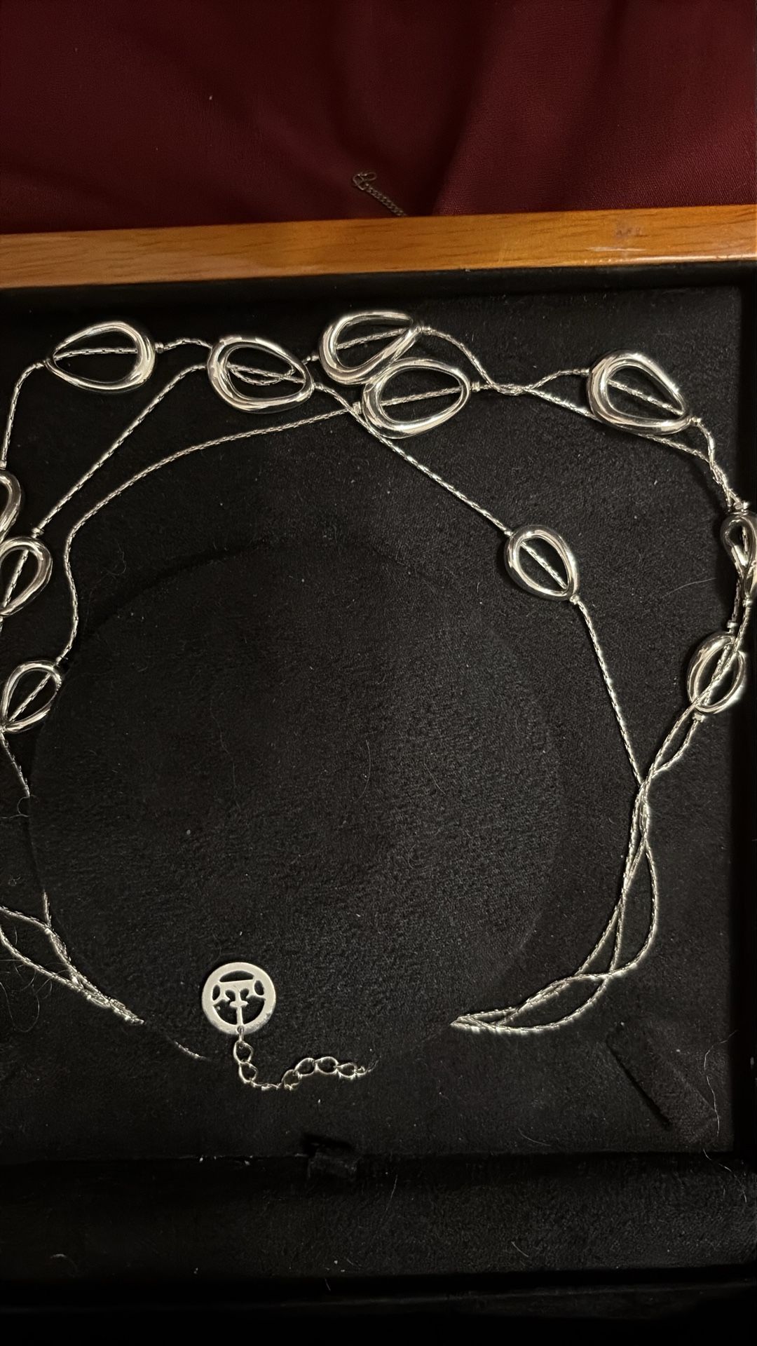 Silver necklace