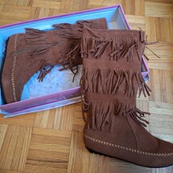 Fringed Boots