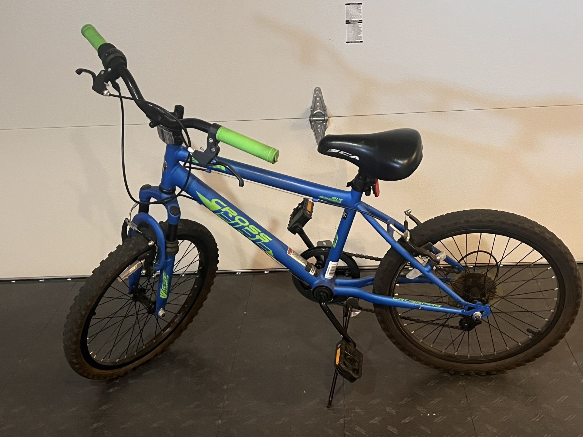 20” BCA crossfire Kids Bike blue Color