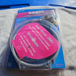 Smart Range 3-Wire Power Cord 6ft 40A 250V