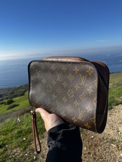 Vintage Louis Vuitton Monogram Orsay Pochette Wristlet