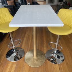 Bar Table And Two Stools