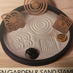 Zen Garden & Sand Stamps