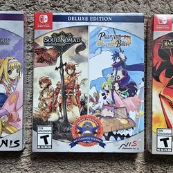 PRINNY PRESENTS NIS CLASSICS VOLUMES 1, 2, 3 - NEW/SEALED - NINTENDO SWITCH