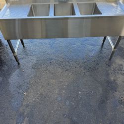 three Compartment Sink