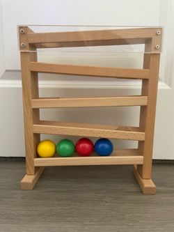 Montessori Wooden Ball Tracker
