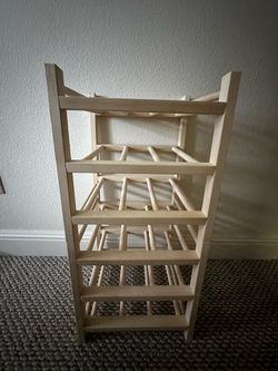 Wooden Wine Rack 5-Tier