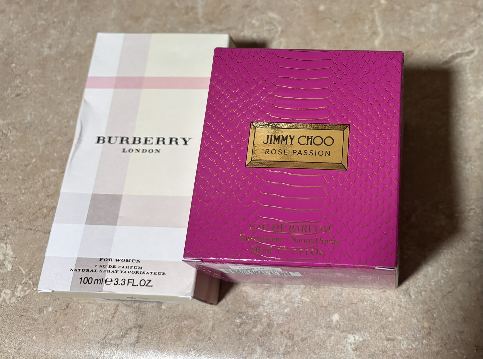 Women’s Perfume Jimmy Choo/ Burberry