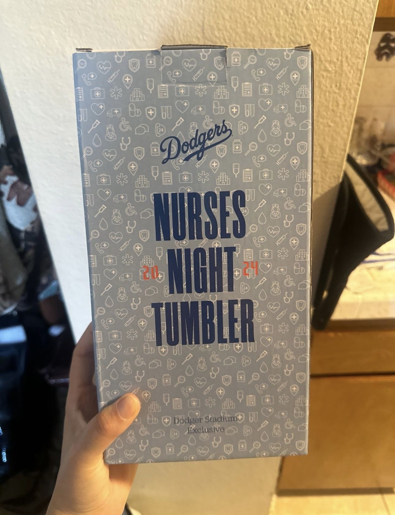 LA Dodgers Nurses Night 2024 Tumbler Stanley Cup