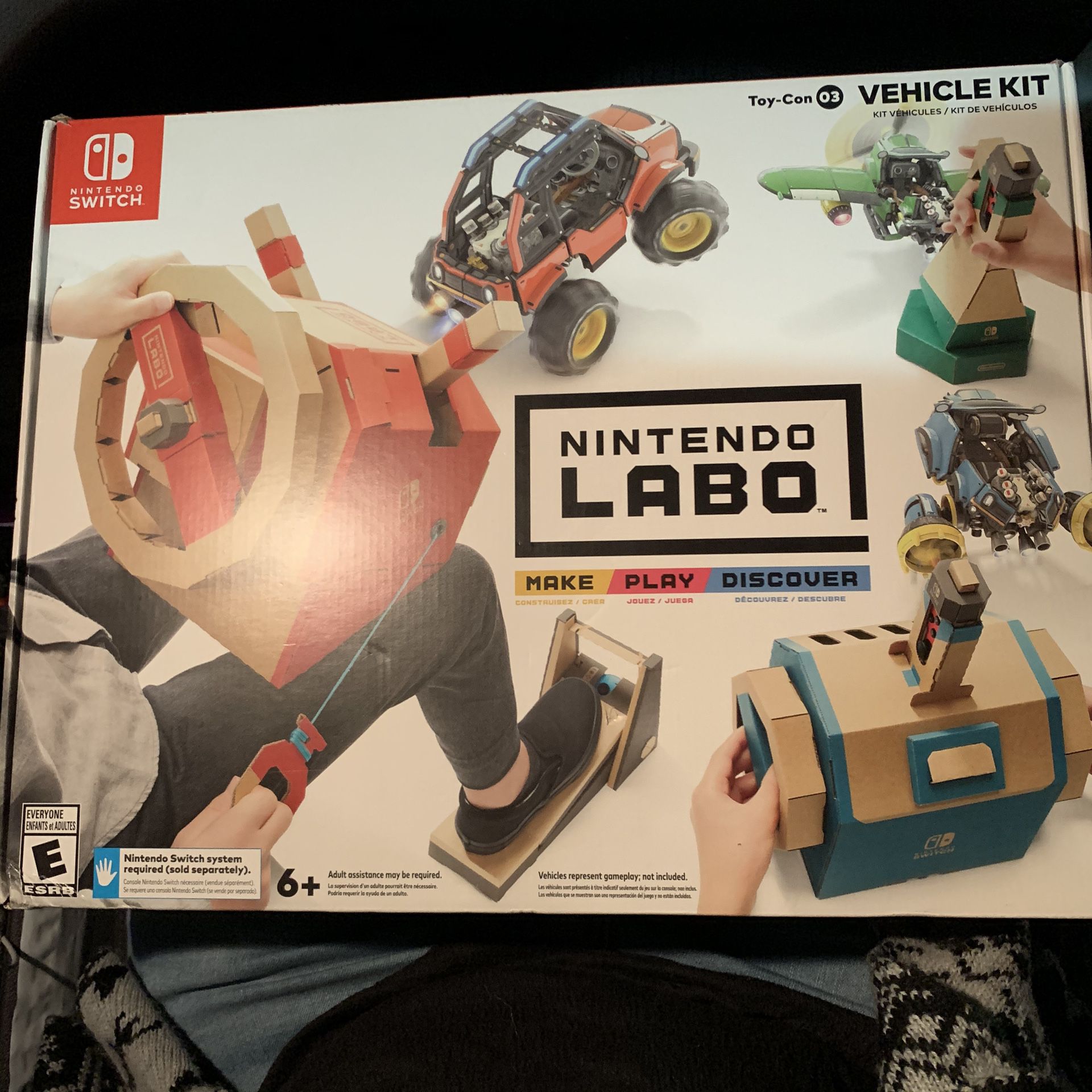 Nintendo switch LABO Vehicle Kit // NEW