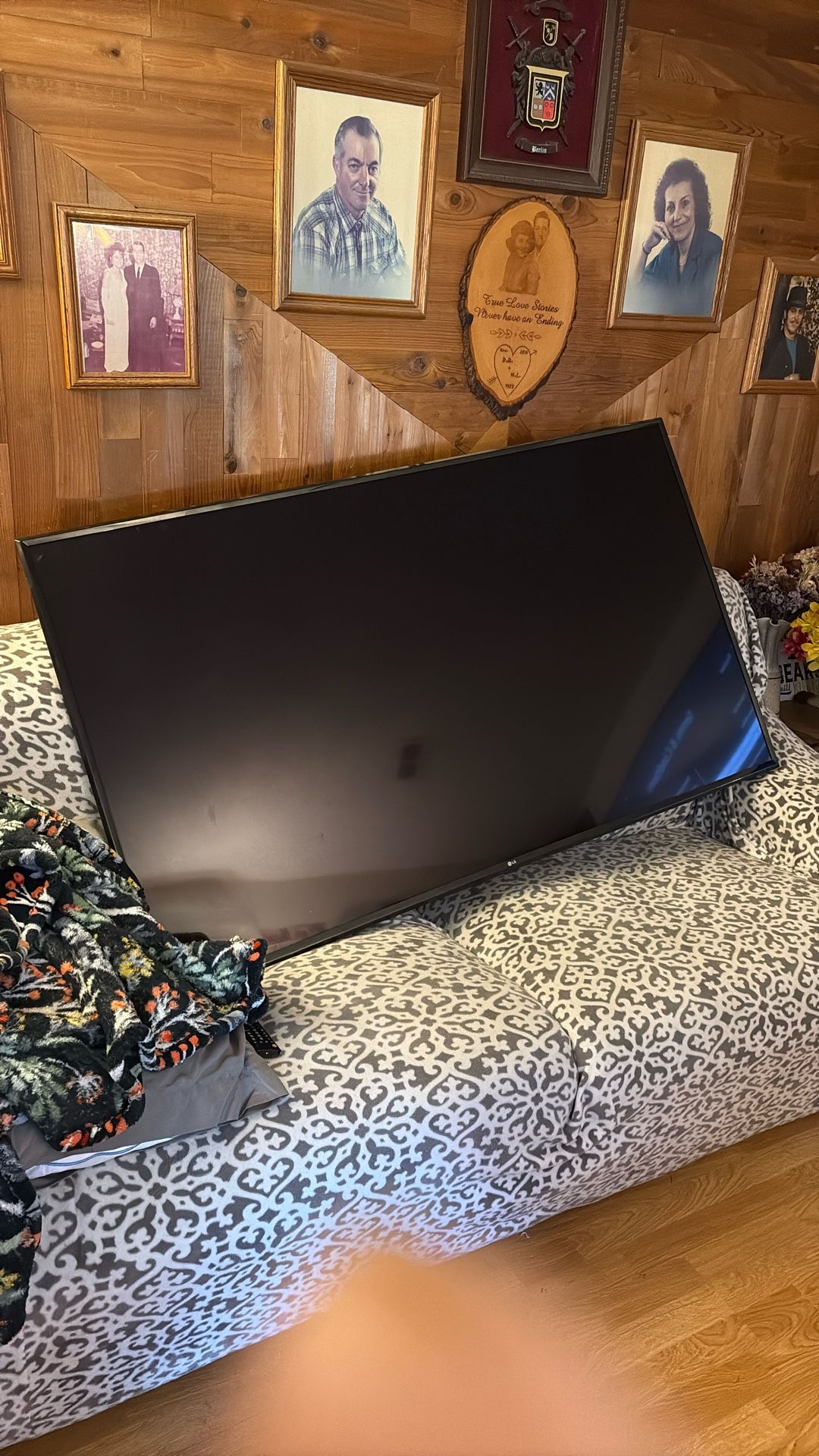 65” LG flat Screen 