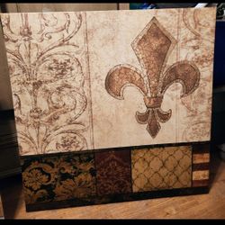 Fleur De Lis Wall Decor 