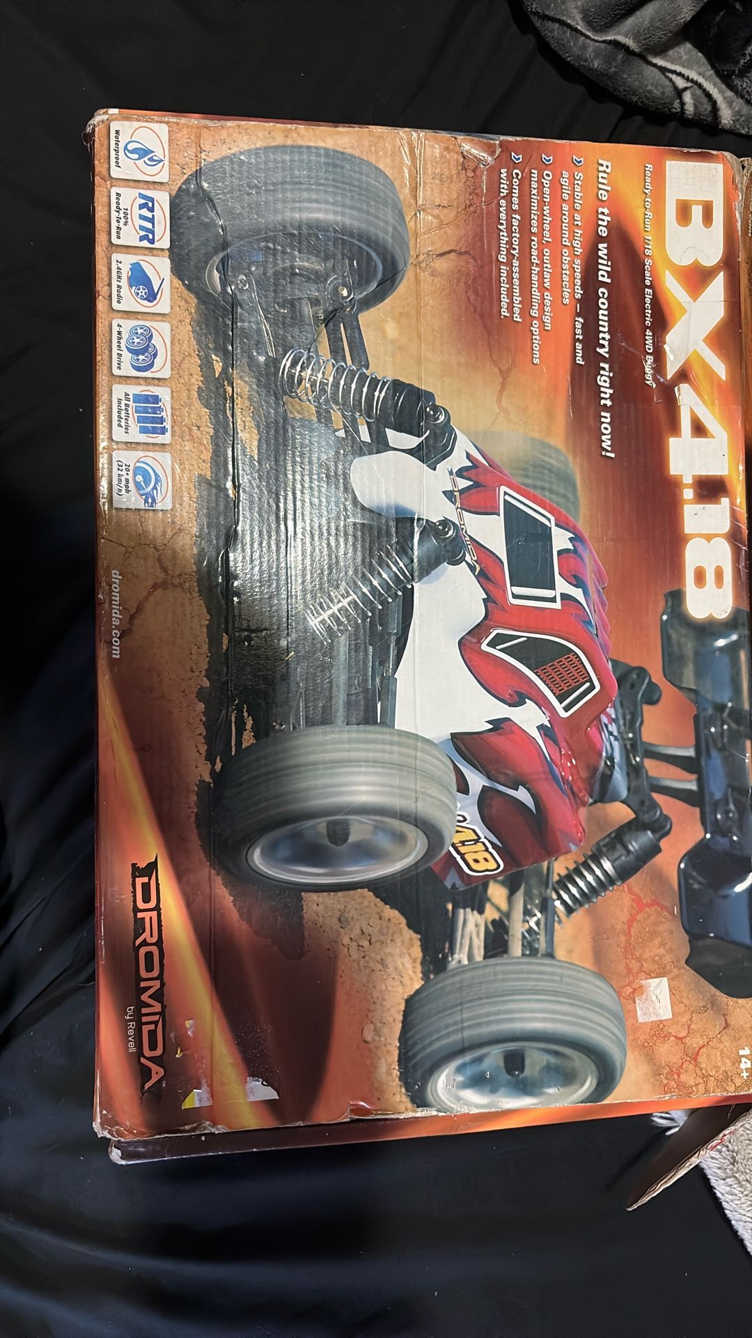 Rc Remote Control With Charger Battery