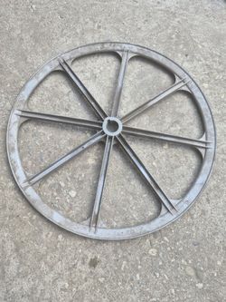 16" Diameter V Belt Pulley 1" Bore Gas Engine Ice Cream Machine Tool Machines Tools Garage Shop
