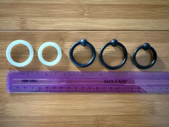 Silicone Rings Set
