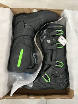 Fox Racing Boots Size 10 Motocross Dirt Bike Oneal Sidei Gearne Thor